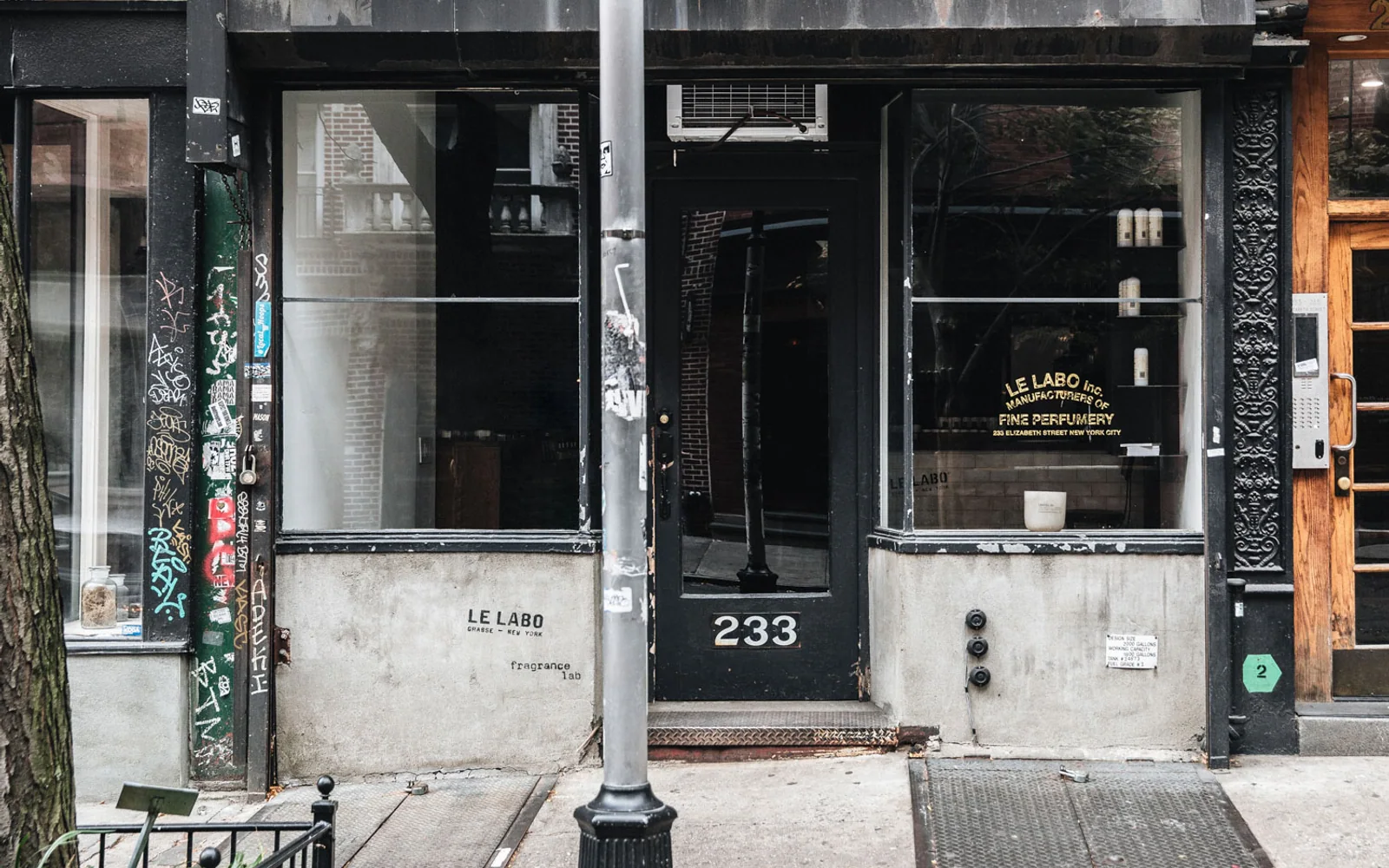 纽约伊丽莎白街 233 号 Le Labo 原始香氛实验室的品牌空间